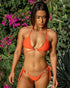 Shock Orange Triangle Bikini